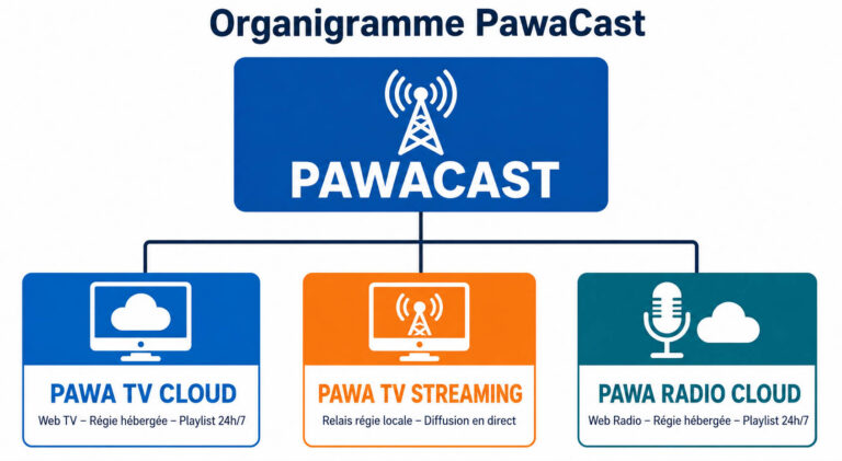 Formation PawaCast Chaîne Tv